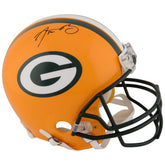 Green Bay Packers Aaron Rodgers Autographed Signed Authentic Helmet - Fanatics Authentic